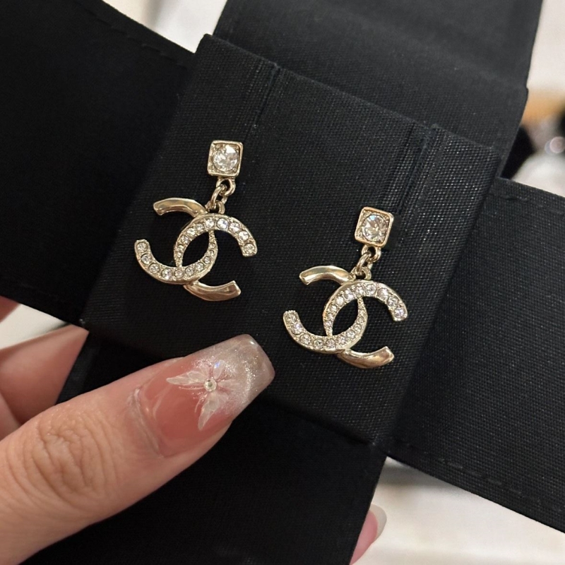 Ch*el earrings